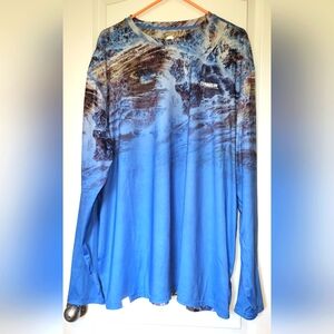 Magellan Outdoors Men's Realtree Xtreme Reversible Crew Long-Sleeve T-shirt